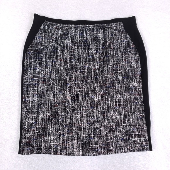 JM Studio by John Meyer Dresses & Skirts - JM Studio Tweed Skirt Womens 16 Colorblock Pencil Professional Career Office